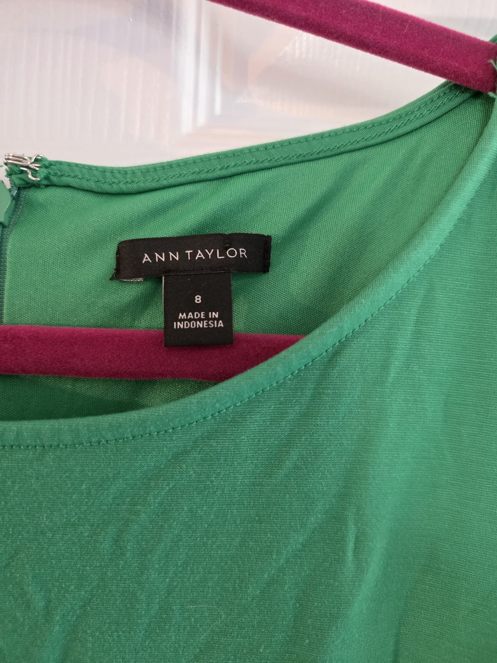 Ann Taylor Emerald Green Sleeveless Maxi Dress - Picture 2 of 3